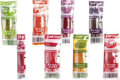 Miniatura 6 de Joray Paquete de surtido de rollos de fruta (8 sabores) 24 unidades, paquete de 0.75 onzas