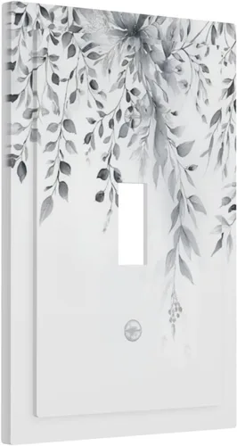 Miniatura 196 de Cubiertas Decorativas para Placas de Interruptor Abstracto Moderno de Mediados de Siglo Arco Boho Sol Dorado Hoja 1 Gang Placa de Pared Cubierta