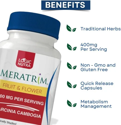Miniatura 7 de Meratrim Proprietary Blend 400 mg - Extracto de Garcinia Mangostana (corteza de fruta) - Sin estimulantes - 60 cápsulas vegetales