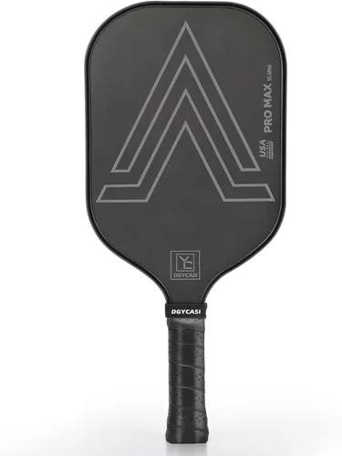YC DGYCASI Paletas profesionales de pickleball de 0.630 in, aprobada por USAPA 2025 T700 remo de fibra de carbono (CFS), núcleo de panal ligero de