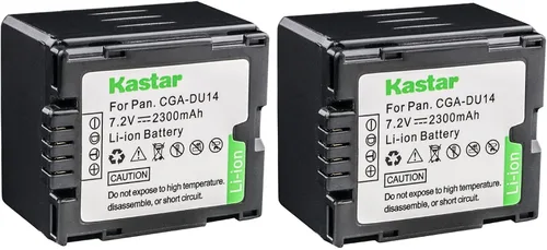 Miniatura 6 de Kastar Paquete de 4 baterías de repuesto CGA-DU14 para Panasonic CGA-DU06 CGA-DU07 CGA-DU12 CGR-DU12 CGA-DU14 CGR-DU14 CGA-DU21 CGR-DU21 VW-VBD060