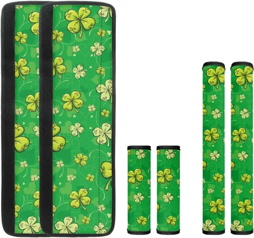 Miniatura 28 de 6 fundas para manija de puerta de refrigerador de Acción de Gracias, cubierta de manija de nevera de otoño, hoja de arce, protector de manija