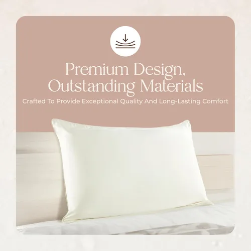Miniatura 8 de Protector de almohada de algodón orgánico, tamaño estándar, 100% algodón, certificado GOTS, funda protectora con cremallera, hipoalergénica, lavable
