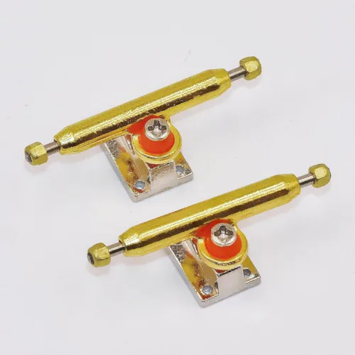 Miniatura 6 de V1 - Camiones de diapasón con bujes de uretano profesional mejorados y copa de pivote, 1.339 in 1.260 in de ancho, pasador invertido (oro, 1.260 in)