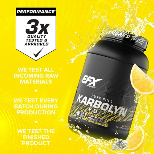 Miniatura 5 de EFX Sports Karbolyn Fuel Polvo de carbohidratos de absorción rápida Carga de carbohidratos, energía sostenida, recuperación rápida Sin