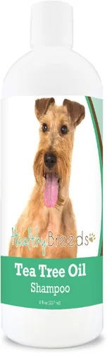 Miniatura 153 de Healthy Breeds Doberman Pinscher Champú de aceite de árbol de té, formulado para piel seca e irritada, reduce la caspa, aroma a gaulteria, 8 onzas