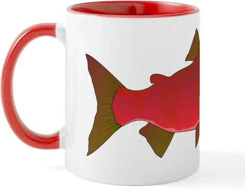 Miniatura 21 de CafePress Bigmouth Flathead - Taza de café de cerámica (11.0 fl oz)