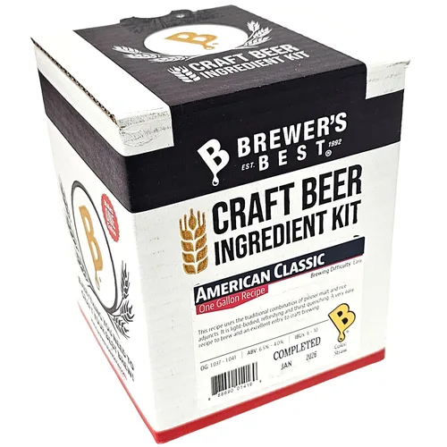 Miniatura 4 de Home Brew Ohio El mejor kit de ingredientes de cerveza casera de un galón (American Classic)