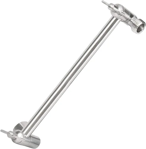 Miniatura 11 de NearMoon Brazo de ducha ajustable con conexión universal, brazo de extensión, ángulo de ajuste para mejorar la experiencia de ducha, fácil
