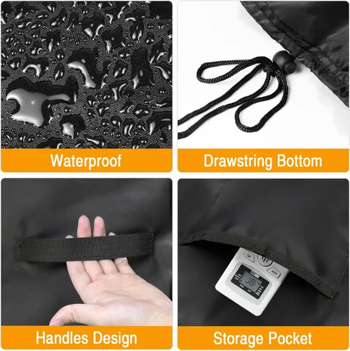 Miniatura 2 de Cubierta portátil de aire acondicionado para BLACK y DECKER, SereneLife, Dreo, Shinco, ZAFRO, Whynter, Midea, cubierta impermeable de CA