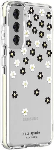 Miniatura 6 de Kate Spade - Carcasa rígida para Galaxy S21 y S21 5G, diseño de flores dispersas