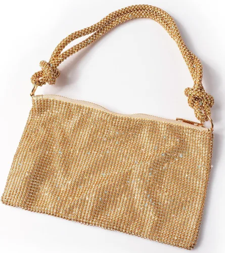 Miniatura 3 de RichCoco Monederos de noche con diamantes de imitación para mujer, bolsos hobo elegantes y brillantes de cristal brillante para fiesta club