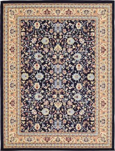 Miniatura 327 de Unique Loom Colección Sialk Hill - Alfombra de área Washington (3 pies 3 pulgadas x 5 pies 3 pulgadas, rectángulo, burdeos/crema)