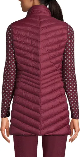 Miniatura 2 de Lands' End Chaleco ultraligero plegable para mujer