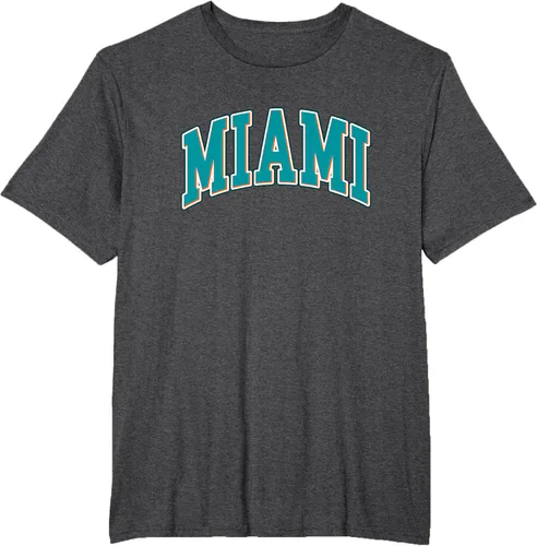 Miniatura 16 de Miami - Hometown Pride - Diseño retro - Camiseta clásica