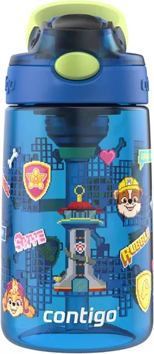 Miniatura 18 de Contigo Botella de agua con pajita para niños con tapa AUTOSPOUT de 20 onzas, arándano Azul (Arándano)