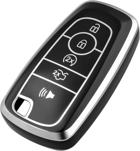 Miniatura 8 de Funda para llavero OFFCURVE para Ford, estuche de llave de TPU premium con protección completa compatible con Ford Fusion Explorer Escape F150 F250