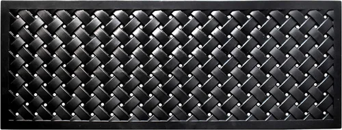 Miniatura 6 de Calloway Mills 900072448 Hampton Weave - Felpudo de goma, 24 x 48 pulgadas