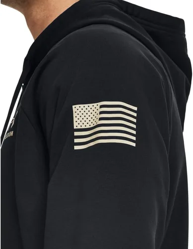 Miniatura 4 de Under Armour Sudadera con capucha de forro polar Freedom Flag para hombre