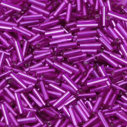 Miniatura 23 de Cuentas de vidrio en forma de caracola Penta Angel 1100 piezas / 50 g Mini cuentas de tubo largo 2×6 mm pequeñas cuentas sueltas para pulseras, Negro