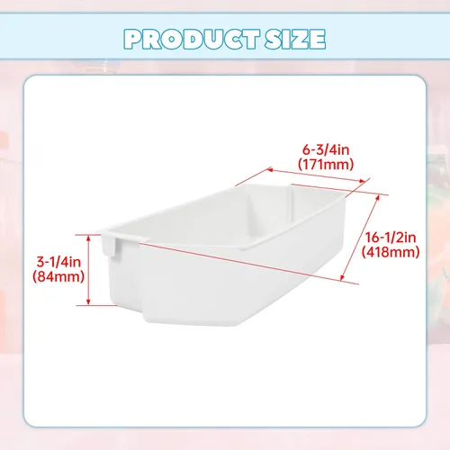 Miniatura 3 de Kojem 2187172 - Estante de repuesto para puerta de refrigerador, compatible con la mayoría de los modelos Roper, Kitchenaid, Kirkland y Whirlpool 4