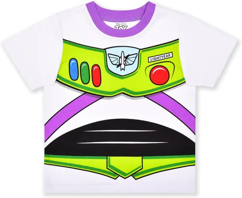 Miniatura 9 de Disney Toy Story Woody and Buzz Lightyear - Conjunto de camiseta y pantalones de manga corta para niños pequeños