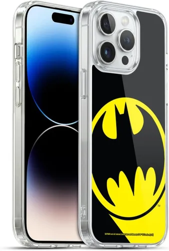 Miniatura 173 de Head Case Designs Funda de gel con licencia oficial de Batman DC Comics Bat Signal Logos [protección de grado militar] compatible con Apple iPhone 7