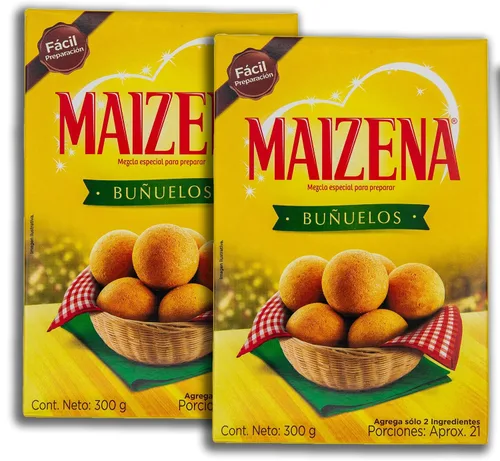 Miniatura 4 de Paquete Buñuelos Colombianos – Incluye 2 Cajas de Bunuelo Maizena 10.58 oz cada una y 1 Bolsa de Despensa Colombiana Rainbow Nonpareils o Sazon