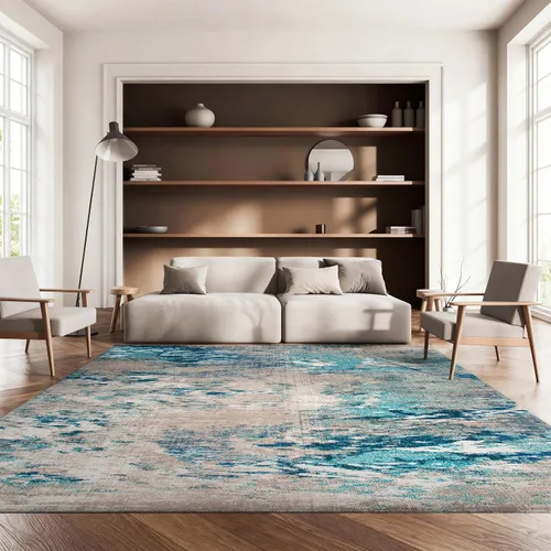 Miniatura 37 de SAFAVIEH Madison Collection - Alfombra de pasillo de 2 pies 2 pulgadas x 6 pies, beige y gris, no desprende pelusa y de fácil cuidado