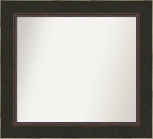 Miniatura 206 de Amanti Art Espejo personalizado, espejo de baño de bronce Milano, espejo de pared o espejo de tocador de baño sobre el fregadero