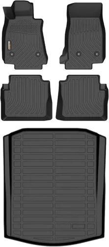 Miniatura 63 de Alfombrillas y forro de carga para Jeep Grand Cherokee L 2021-2025 (solo para 6 plazas sin consola central), alfombrillas de automóvil TPE para todo