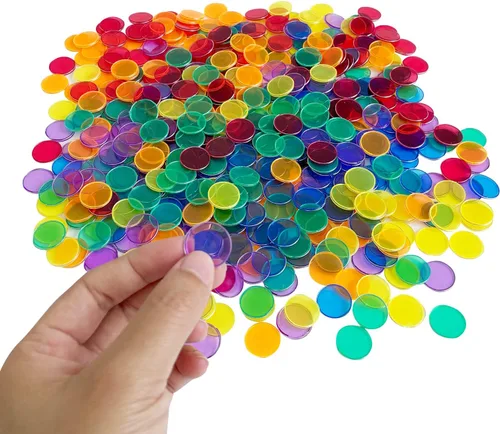Miniatura 6 de Yuanhe Virutas magnéticas de varita de bingo, 6 colores para aprendizaje de ciencias, conteo familiar, actividades nocturnas