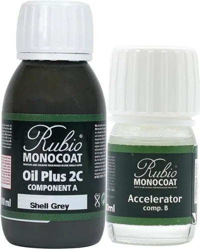 Miniatura 119 de Rubio Monocoat Aceite para Acabado de Madera 175 pies² - Puro Oil Plus 2C Aceite de Linaza para Madera Rápido de Secar, Ecológico para Uso
