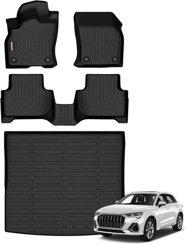 Miniatura 68 de Alfombrillas y forro de carga para Jeep Grand Cherokee L 2021-2025 (solo para 6 plazas sin consola central), alfombrillas de automóvil TPE para todo