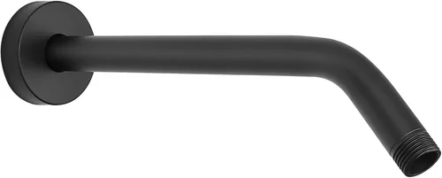 Miniatura 16 de Brazo de ducha HarJue con brida y cinta de teflón, brazo de extensión de tubo de ducha montado en la pared de acero inoxidable 304 para cabezal