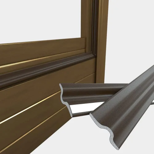 Miniatura 10 de Burlete de 26 pies para ventanas/puertas, tira de sellado de espuma autoadhesiva para corrientes de aire de ventanas, sellado de huecos