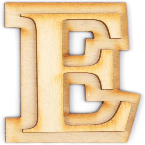 Miniatura 22 de Paquete de 2 letras griegas oficiales de madera para manualidades, Delta - Fuente clásica de 2 pulgadas, letras griegas de madera de doble capa