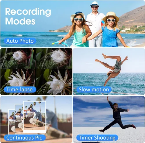 Miniatura 3 de Videocámara de cámara de video 4K Ultra HD, grabadora digital de 48 MP con micrófono inalámbrico Lavalier, zoom digital 18X, control remoto, tarjeta