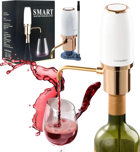 aireador de vino eléctrico, aireador de vino, decantador de vino eléctrico, caño vertedor aireador de vino, dispensador de vino, accesorios de vino,