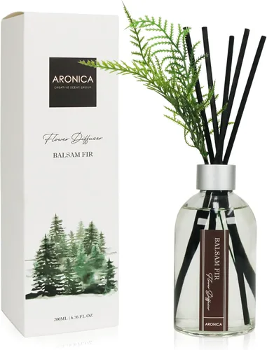 Miniatura 24 de Aronica Difusor de Aroma de Canela para Cocina, Decoraciones de Oficina, Aroma de Vainilla y Canela, Difusor de Varillas de Flores, Aroma en Canela