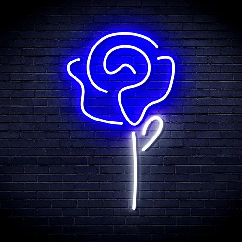 Miniatura 28 de ADVPRO Rose Flower Women Room Decor Flex Silicona LED Neon Sign Verde y Rosa st16s32-fnu0034-gk Verde & Rosa