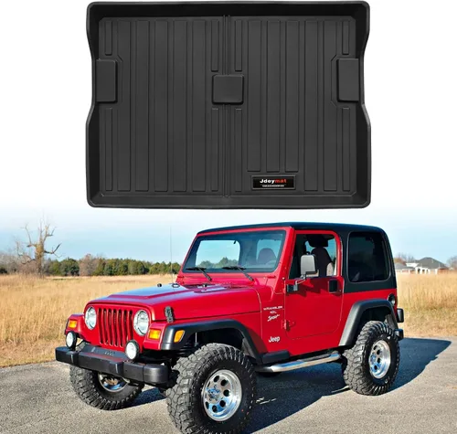 Miniatura 17 de Alfombrilla de carga y respaldo de TPE para todo clima para Jeep Wrangler JK 4 puertas 2007-2018 Accesorios