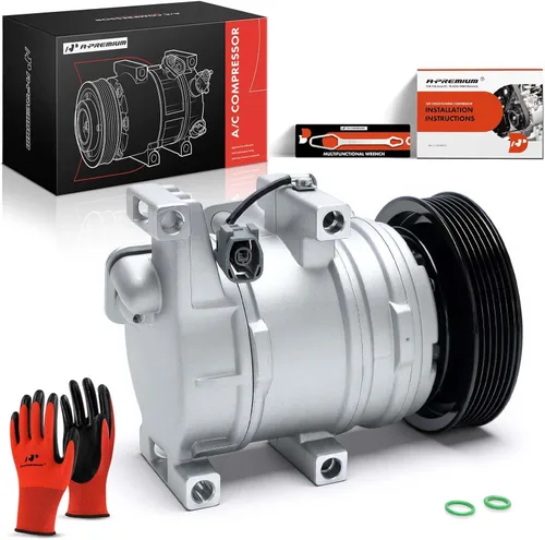 Miniatura 10 de A-Premium Compresor A/C con embrague compatible con Mazda 3 2.3L 2007-2009, 6 2.3L 2006-2007, turbocompresor, cuerpo Mazdaspeed