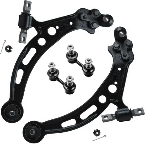 Miniatura 47 de Detroit Axle - Kit de 4 brazos de control delanteros para Ford Mustang 05-10, 2 brazos de control inferiores, 2 puntales 2005 2006 2007 2008 2009