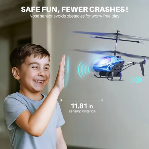 Miniatura 6 de SYMA Helicóptero de control remoto, avión RC con 40 minutos de tiempo de vuelo (2 baterías), evitación automática de obstáculos y retención