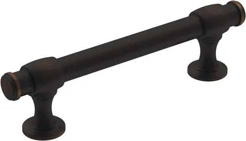 Miniatura 21 de Amerock Mango de gabinete Bronce champán 3-3/4 pulgadas (96 mm) de centro a centro Winsome paquete de 1 unidad Tirador de cajón Manija