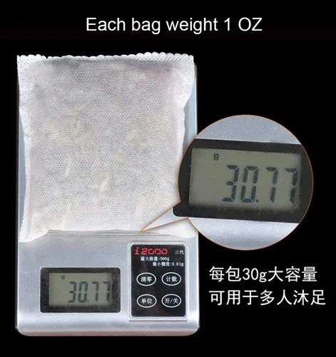 Miniatura 6 de Hierba de baño de pies, remojo de pies medicina china a base de hierbas para reflexología de pies, hierbas 31 oz