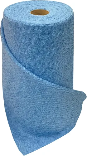 Miniatura 3 de Eurow Rollo de paño de microfibra para desgarro, alternativa a la toalla de papel reutilizable, lavable hasta 50 veces, sin pelusas, sin rayas
