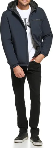 Miniatura 2 de Calvin Klein Chaqueta elástica clásica con capucha para hombre