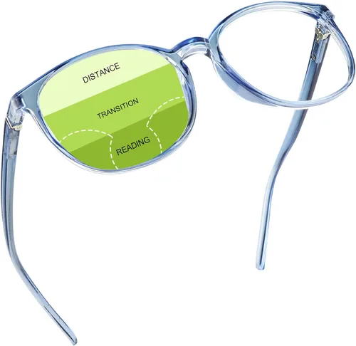 Miniatura 19 de YEIN Gafas presbípicas multifocales progresivas, gafas de sol grises fotocrómicas